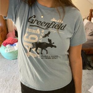 Greenfield Graphic Blue T-Shirt